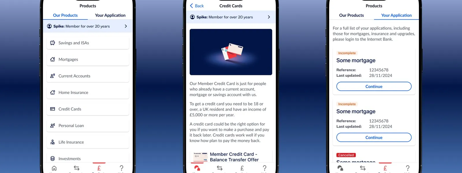 Authentication Uplift — biometric login experience banner