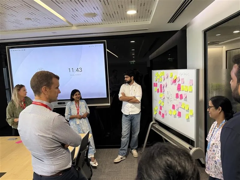Design collaboration session photograph