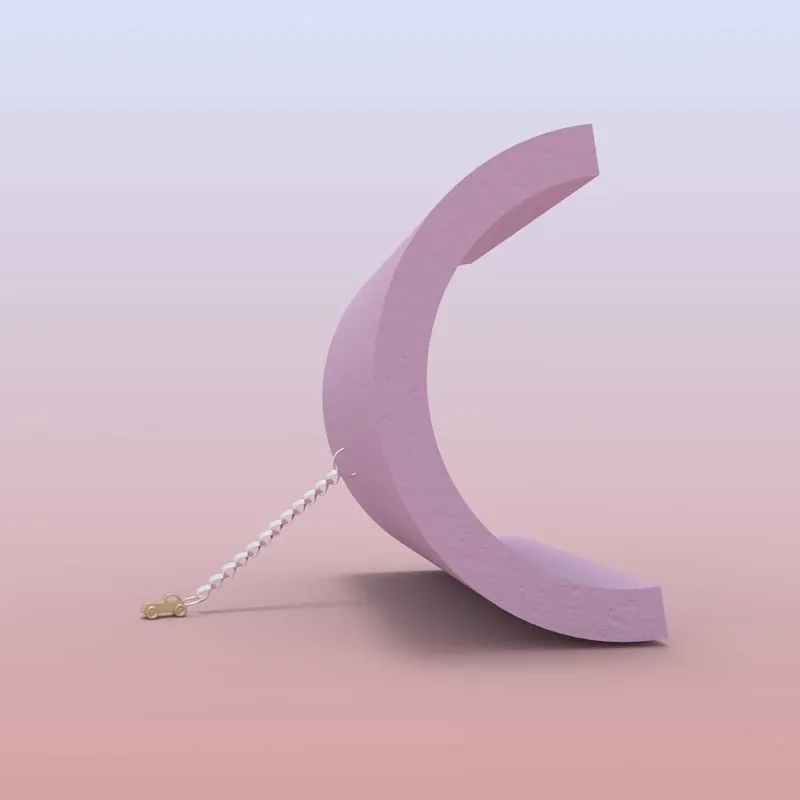 Letterform render from the #36daysoftype series (1)