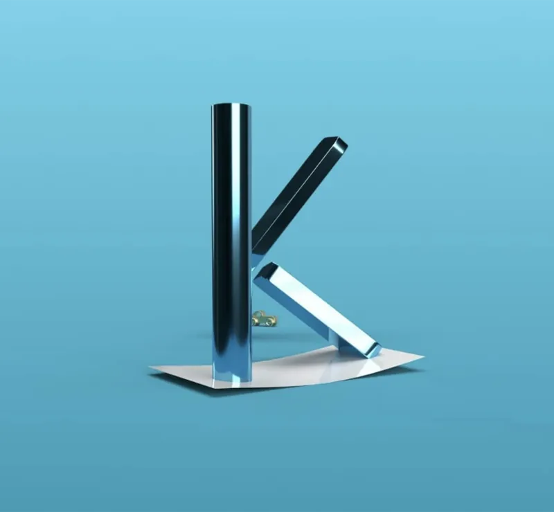 Letterform render from the #36daysoftype series (11)
