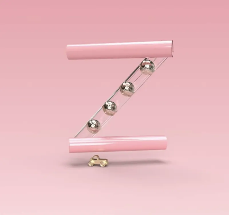 Letterform render from the #36daysoftype series (24)